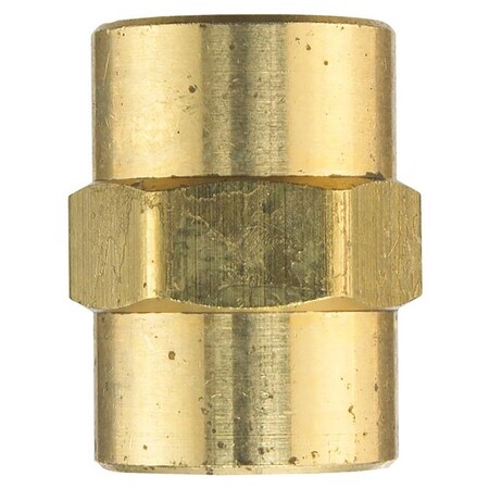 Homeplus+ ATC 3/8 in. FPT X 3/8 in. D FPT Brass Coupling 6JC120810701031